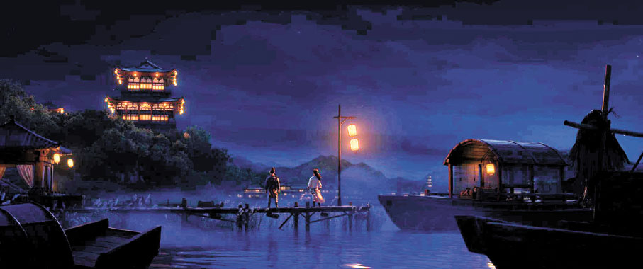 ◆黃鶴樓的風景。