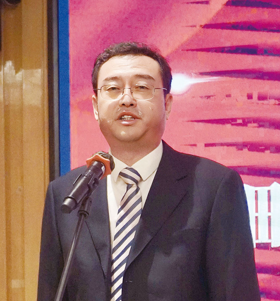 ◆ 海南省農業農村廳副廳長馬育紅致辭。