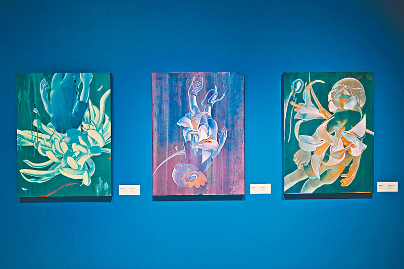 ◆經典作品《衍生》系列。