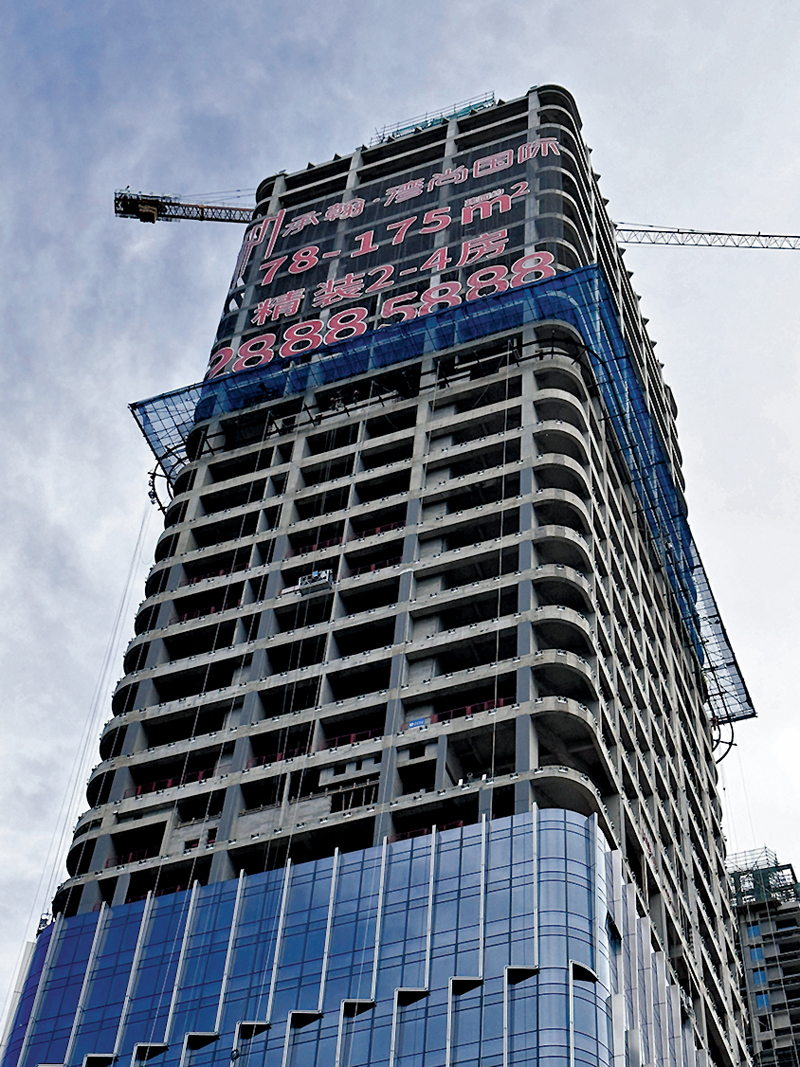 ◆福田口岸附近新盤承翰灣尚國際最近在打88折。