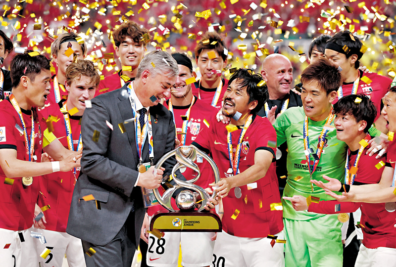 ◆浦和紅鑽力爭衛冕冠軍。 資料圖片