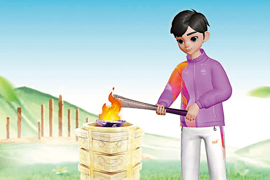 ◆進入亞運元宇宙可以成為亞運數字火炬手參與火炬傳遞。