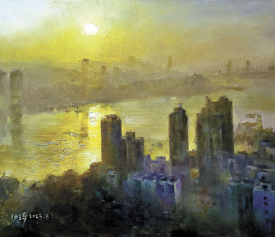 ◆林伊琦《港島晨光》
