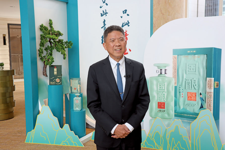 ◆ 詹洪良表示紹興黃酒早已香飄世界。