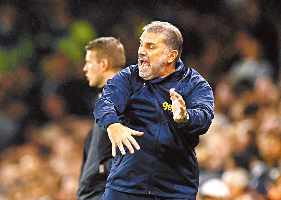 ◆普斯迪高路解釋為何對英超對手也大幅輪換陣容。  路透社