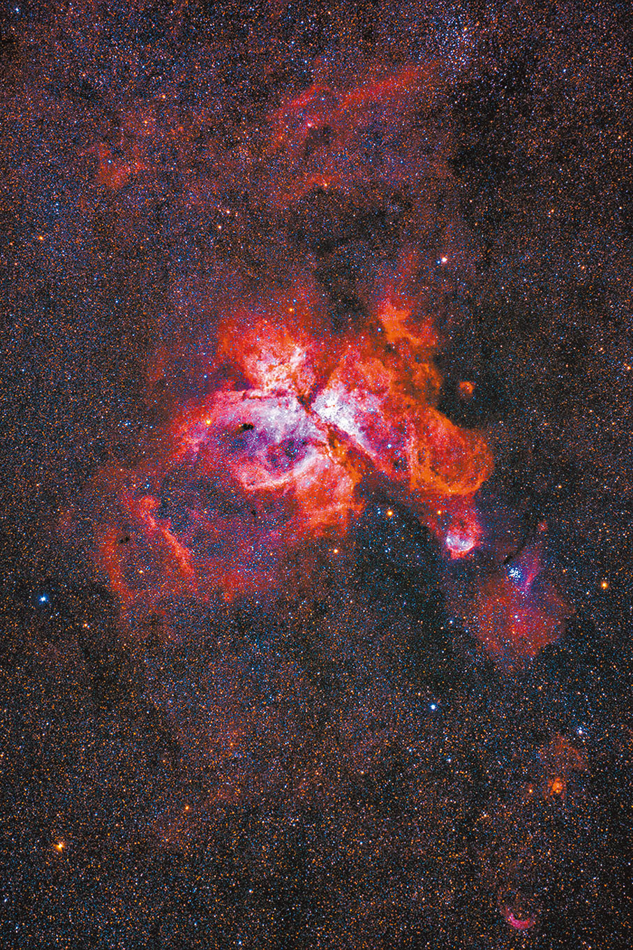 ◆《船底座星雲》。董書暢 攝