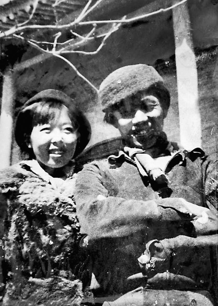 ◆蕭紅與端木蕻良。  網上圖片