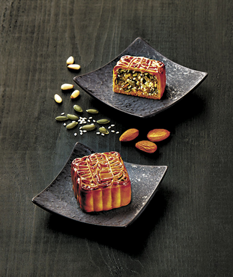 ◆麥芽糖醇高纖迷你果仁月餅