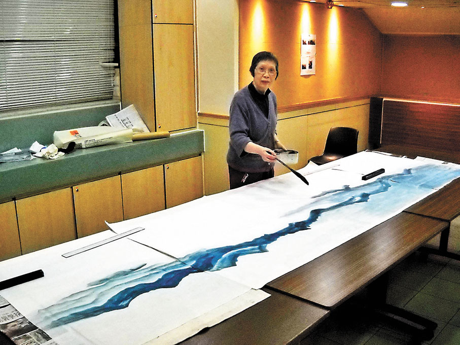 趙素仲　水墨畫家