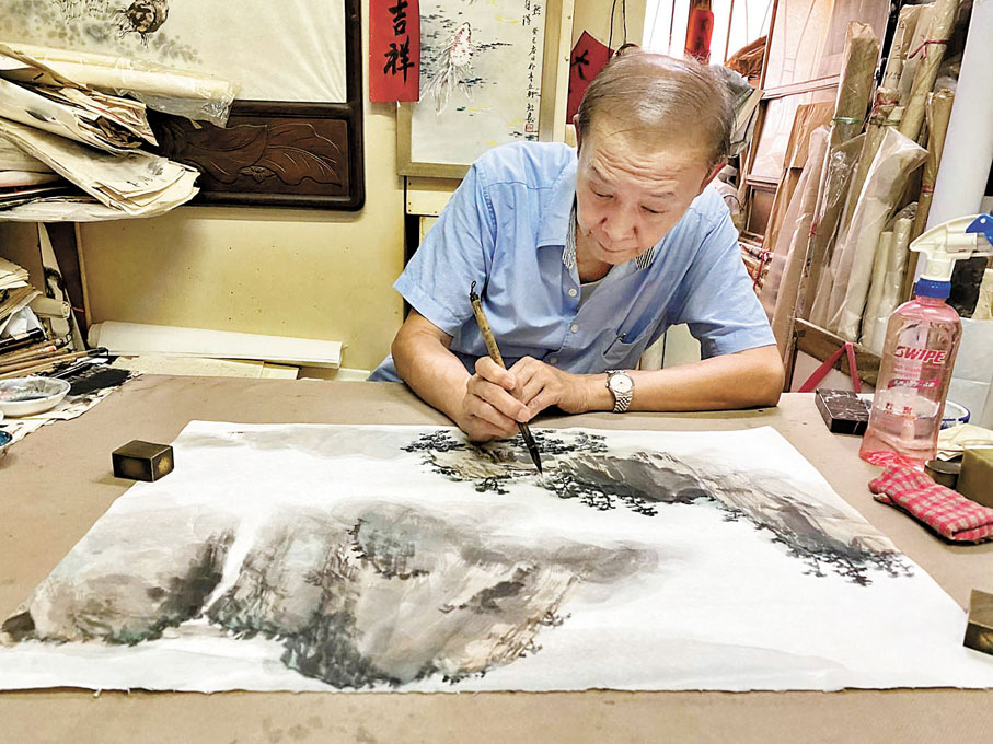 陳勉良　畫家、TVB演員