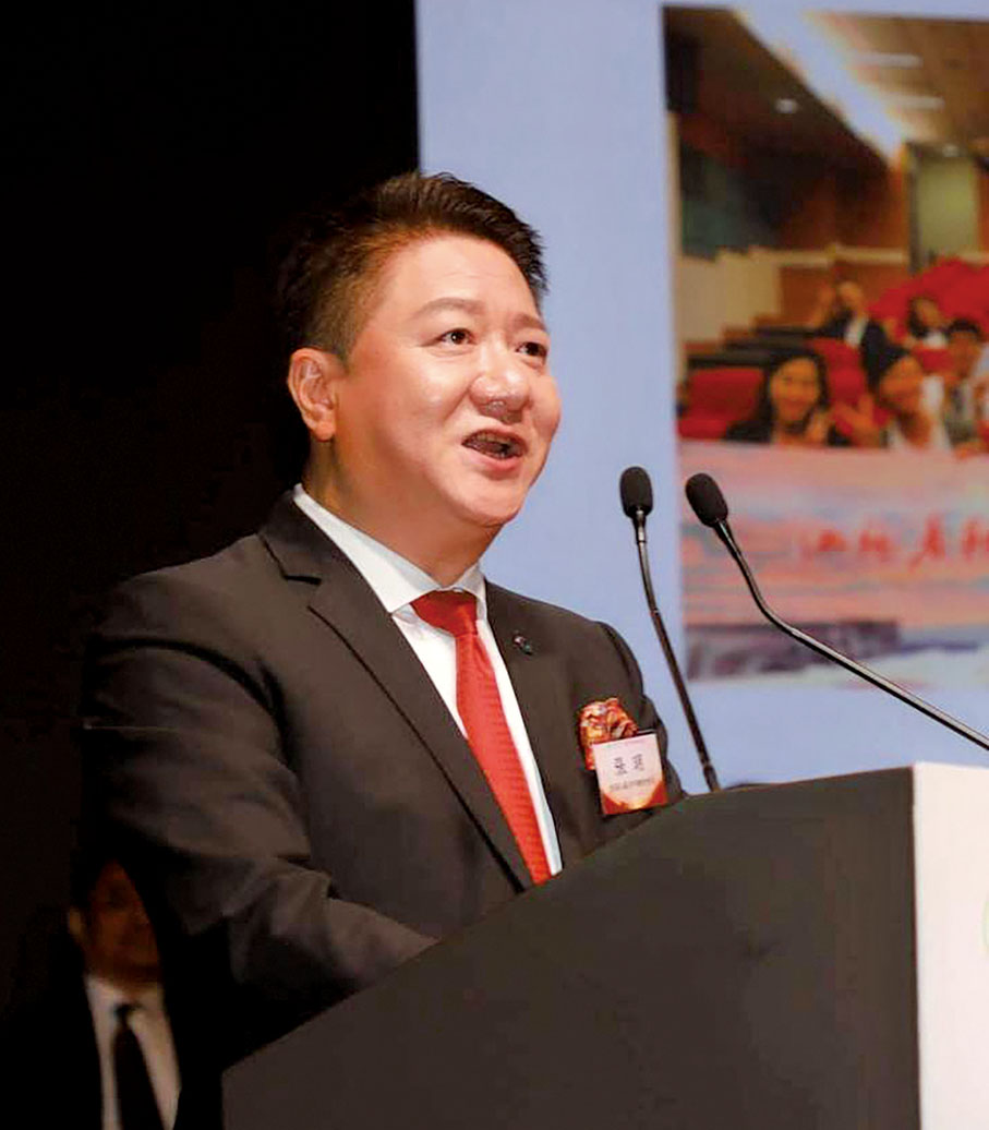 ◆ 張玥發表致辭。