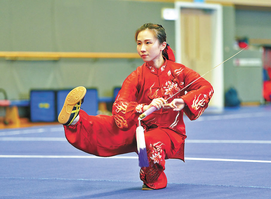 ◆莫宛螢將出戰女子太極拳太極劍全能項目。