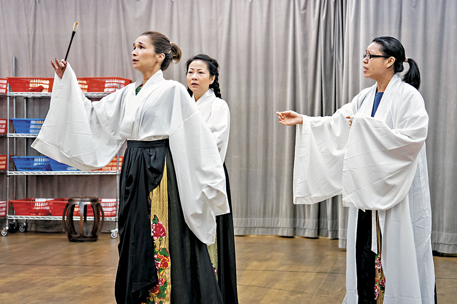 ◆《親愛的‧柳如是》排練相  攝影： Carmen So 