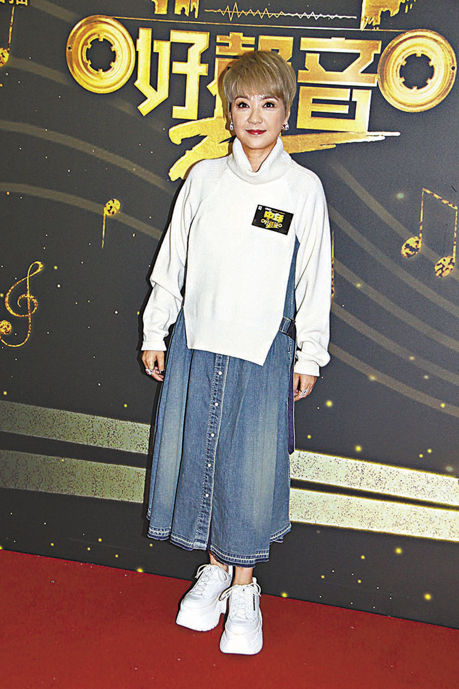 ◆陳慧嫻覺得今輯參賽者的實力平均。