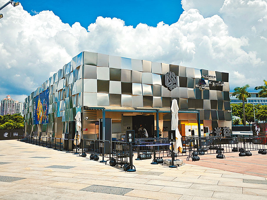 ◆由中國非遺皮影元素構成的光影異想世界