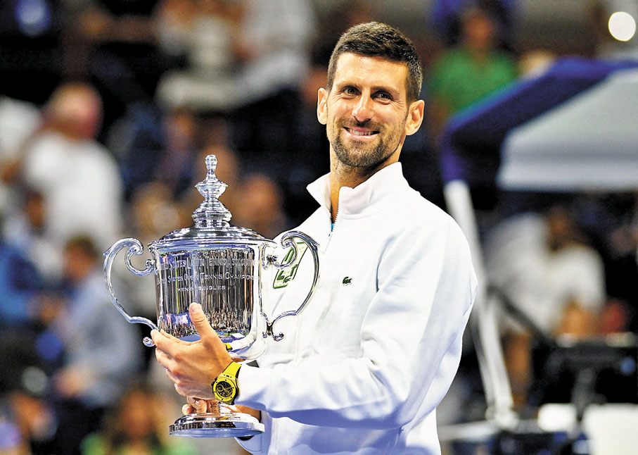 ◆祖高域贏得第24座大滿貫冠軍。法新社