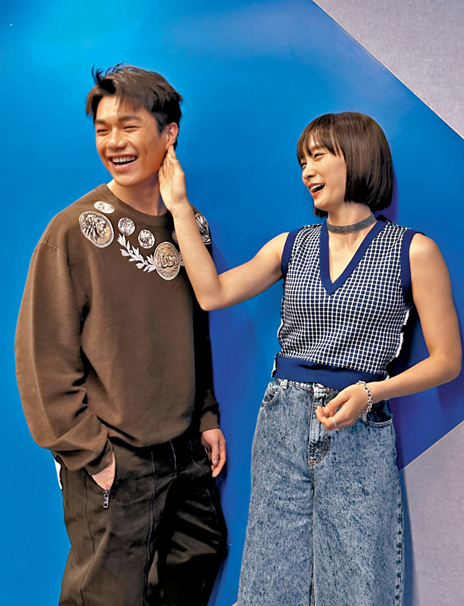 ◆談善言即場示範掌摑柯煒林。