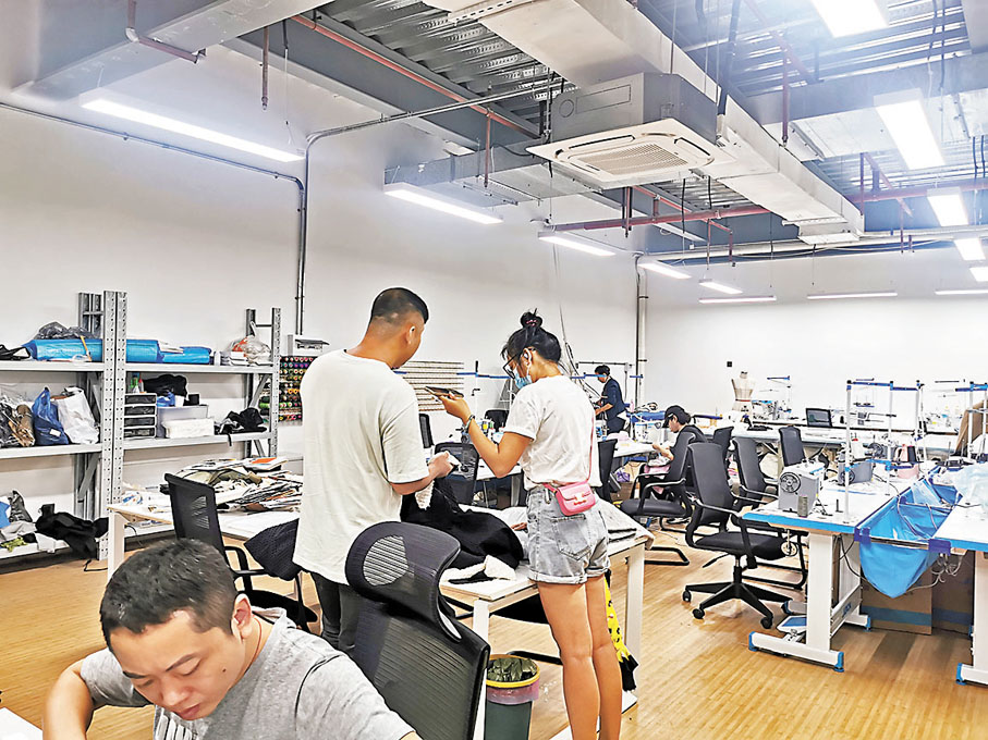 ◆apM Luxe項目配套的韓中服裝專業版坊。香港文匯報廣州傳真