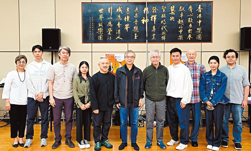 ◆《月滿長生殿》主創人員合影。