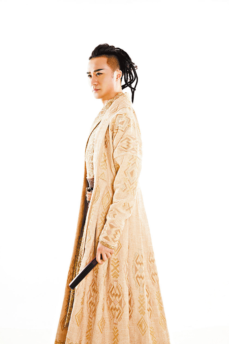 ◆張軍將於《月滿長生殿》中飾演唐明皇。