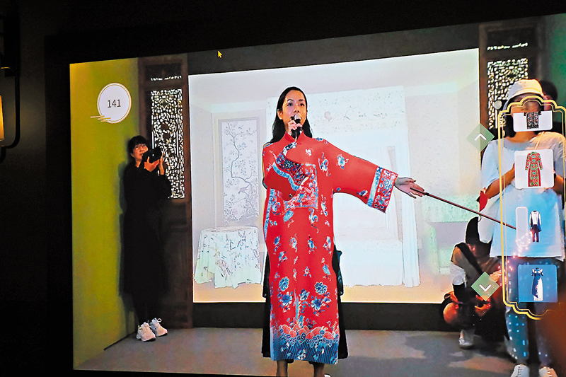 ◆香港藝術館與香港理工大學師生合作的虛擬時裝秀。