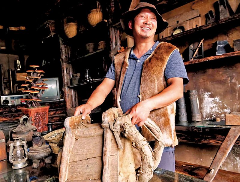 ◆馬幫馬鍋頭   作者供圖