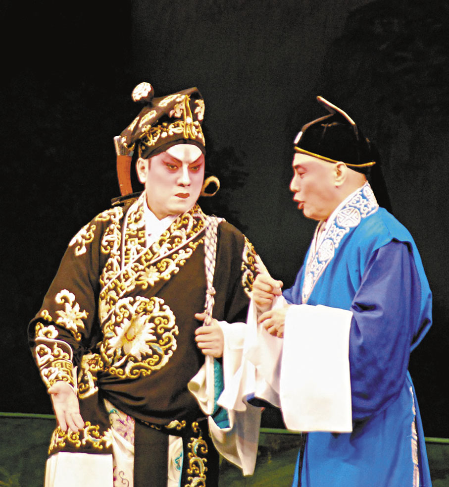 ◆阮兆輝和林錦堂是好拍檔。