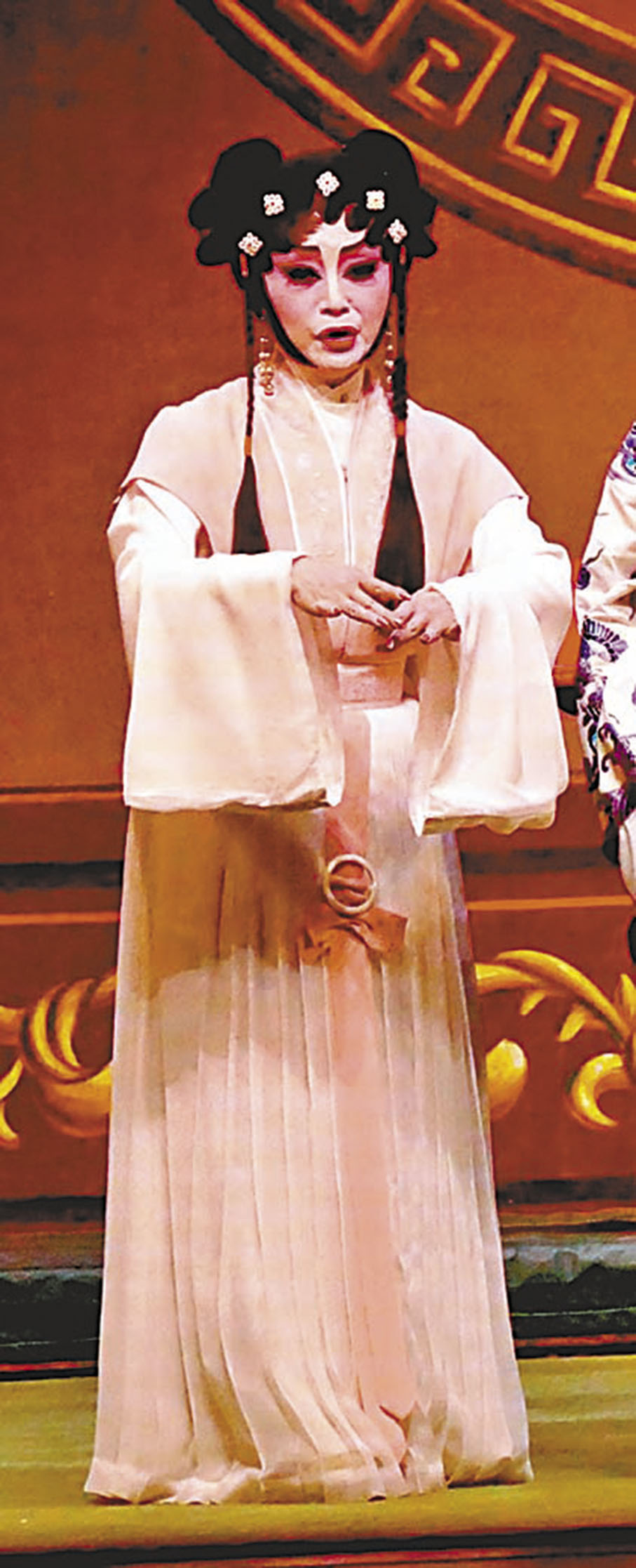 ◆林寶珠演《紫釵記》的浣紗。