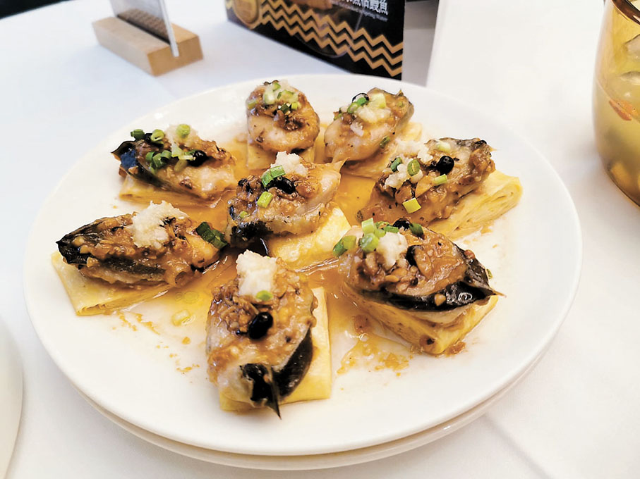 ◆蒜香豆豉蒸鰻魚