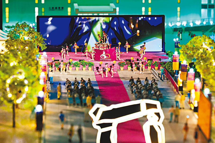 ◆《百萬大道》（局部）