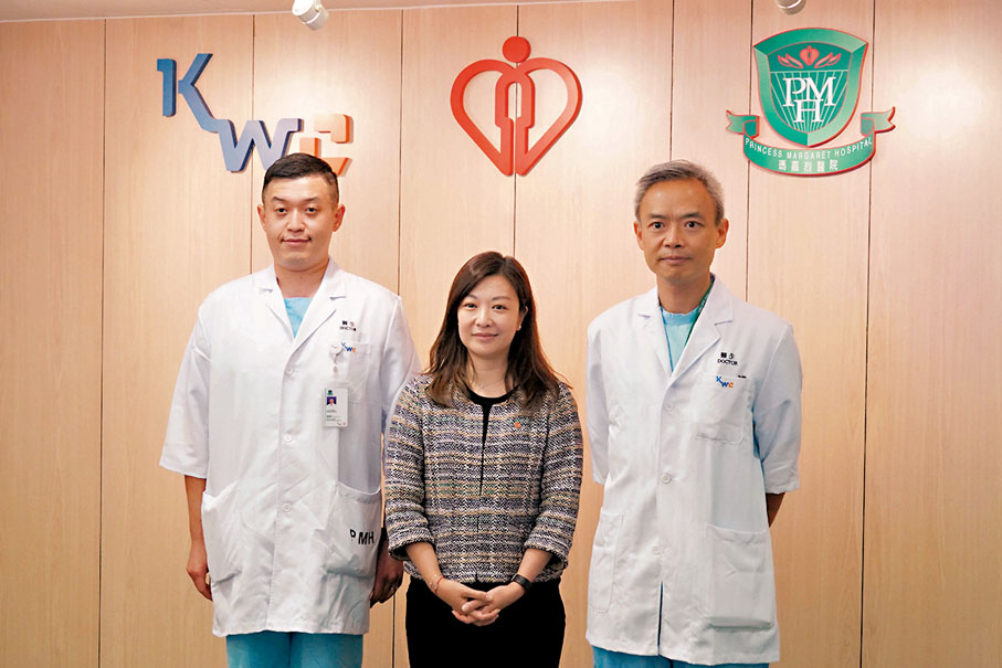 ◆「大灣區醫療人才交流計劃」參與的醫生分享在本港公立醫院工作的體會和得着。香港文匯報記者曾興偉 攝