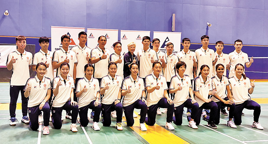 ◆香港羽毛球隊將派出20名球手參加亞運。