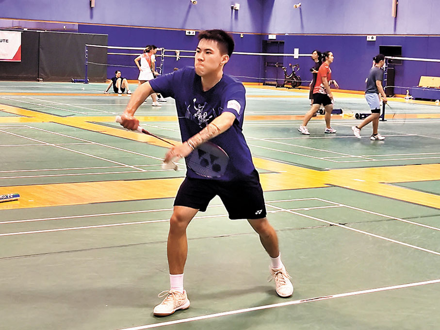 ◆李卓耀第一次參加亞運，以奪取獎牌為目標。