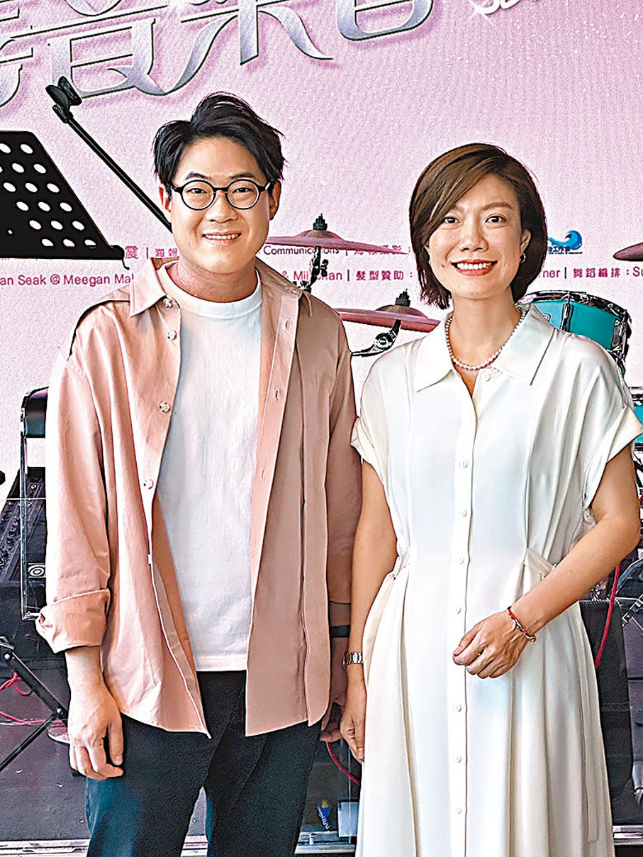 ◆羅啟豪與龍婷將與彭家麗合唱。