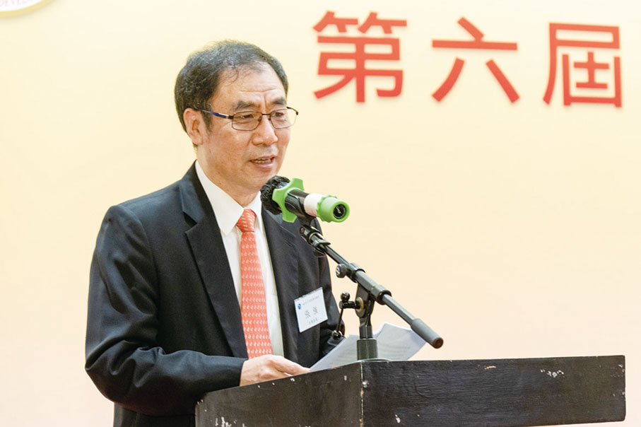 ◆ 中聯辦台灣事務部部長張強致辭。