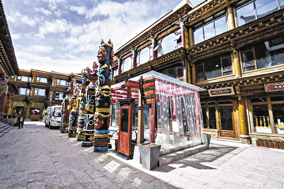 ◆獨克宗馬幫具有獨特的文化。 作者供圖