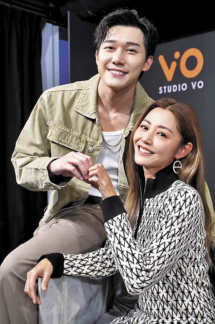 ◆衛詩雅和唐浩然在新劇中譜出姊弟戀。