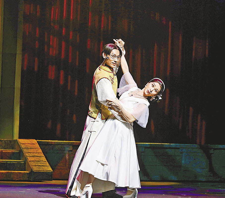 ◆《南海十三郎》演出的精彩片段。