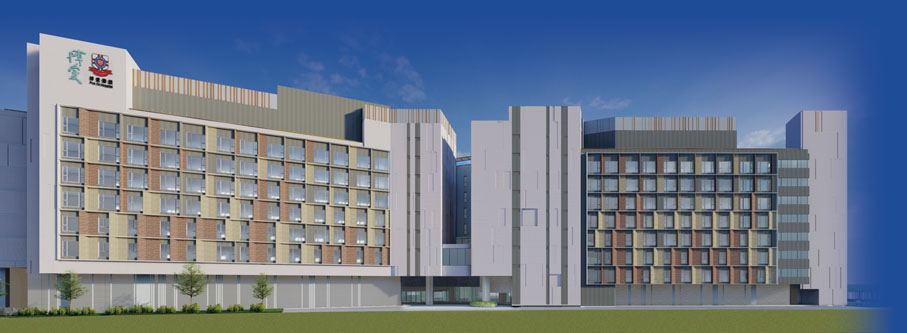 ◆博愛醫院屯門藍地長者護理及護養安老院舍設計圖。