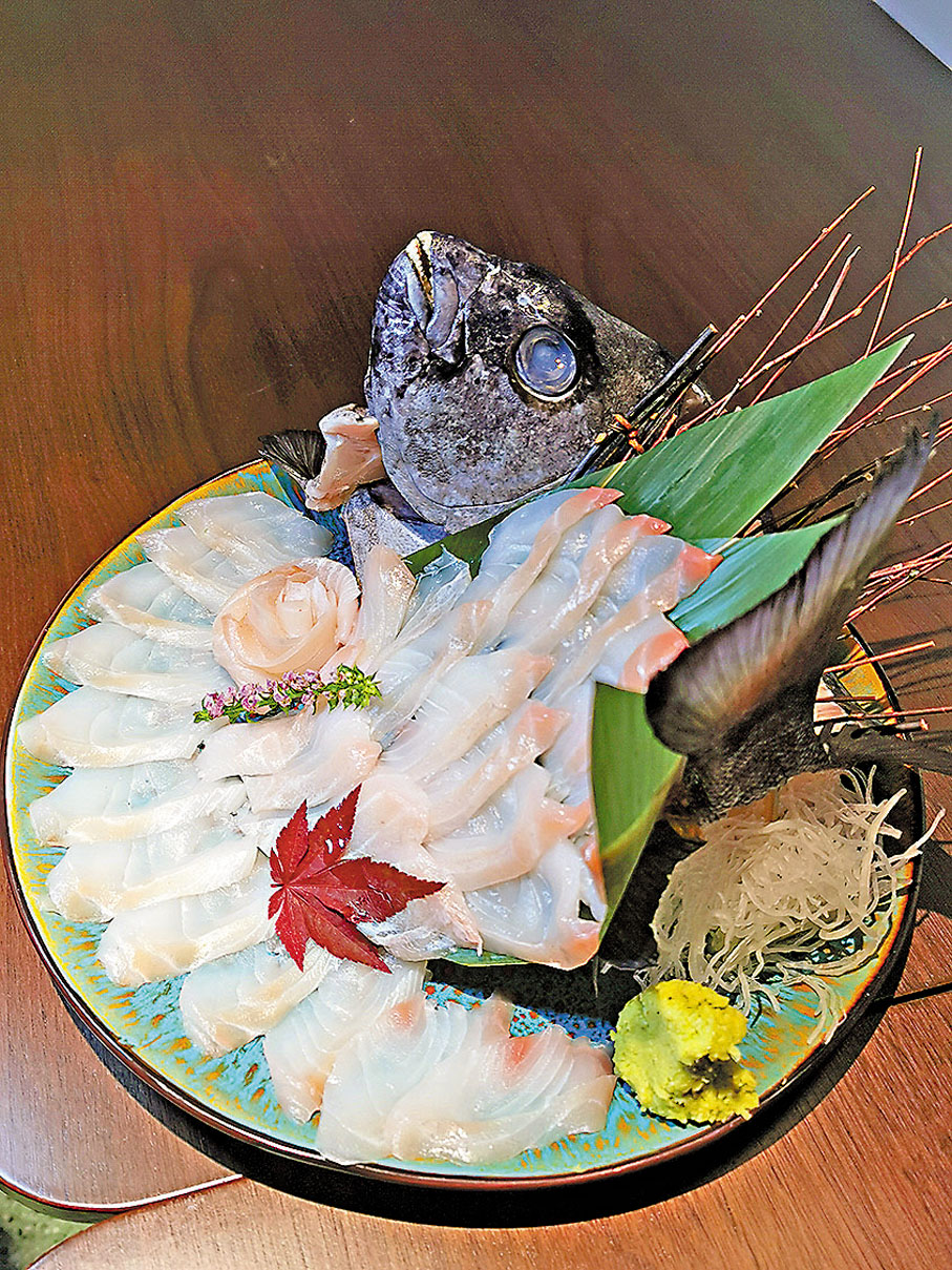 ◆九州原條石鯛刺身