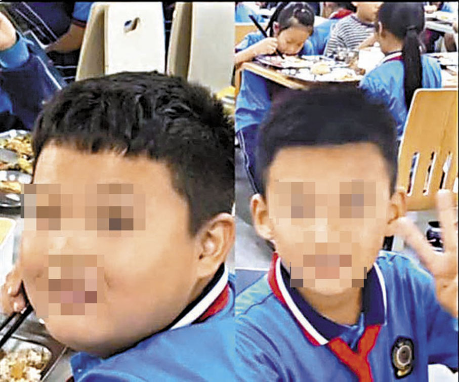 ◆施暴者趙某某（左）和晉某某。 網上圖片