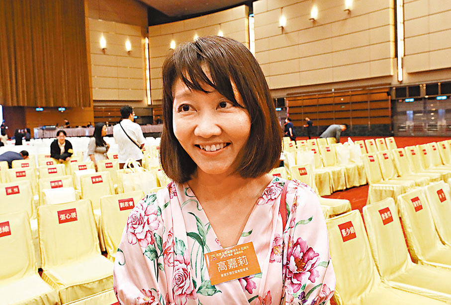 ◆高嘉莉。香港文匯報記者萬霜靈 攝