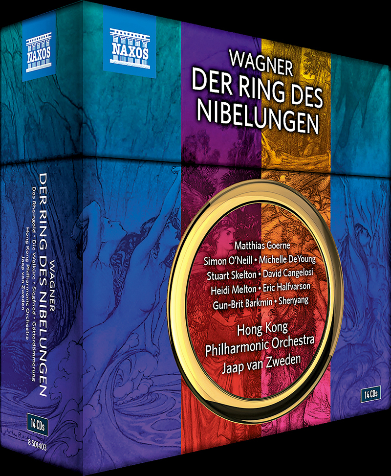 ◆香港管弦樂團《指環》錄音唱片。