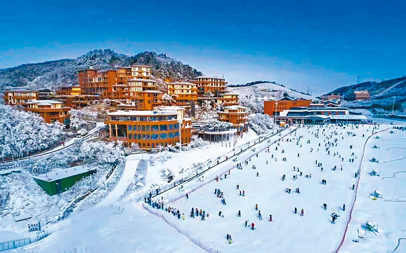 ◆戶外滑雪場