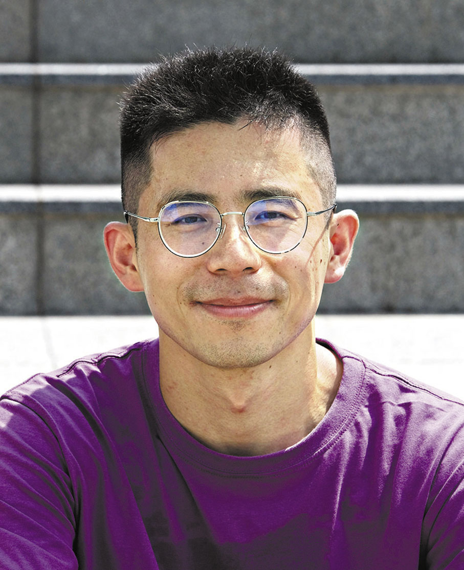 ◆博士生董志偉擔當擎旗手