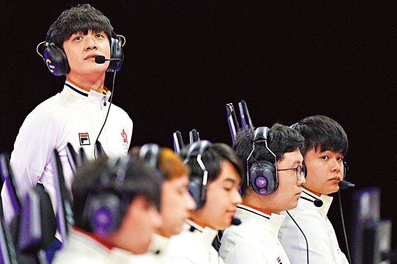 ◆港隊在《夢三國2》不敵國家隊取得亞軍。香港文匯報記者麥鈞傑  攝