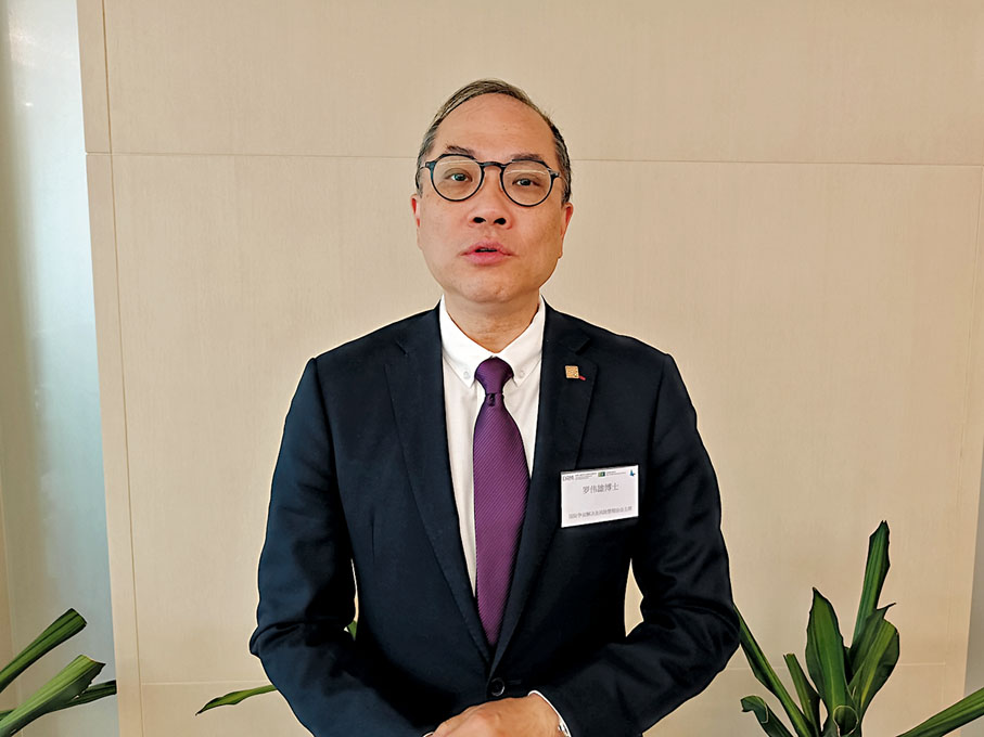 ◆羅偉雄表示，通過跨境調解，多個相互爭執企業達成和解，成為雙贏的合作夥伴。