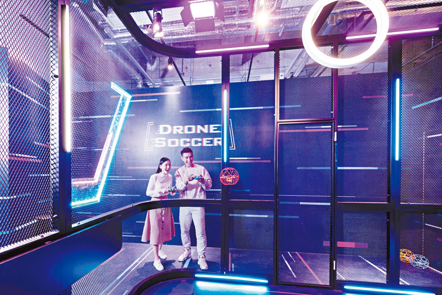 ◆無人機足球比賽體驗