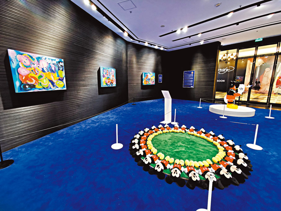 ◆廸士尼卡通人物藝術精品展覽場