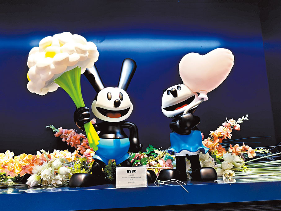 ◆迪士尼幸運兔奧斯華與Ortensia貓